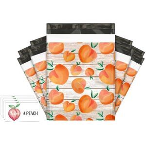 10pc  5 polymailers 10 x 13 plus 5 matching thank you cards
